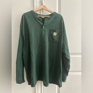 Carhartt Men’s Loose Fit Heavyweight Long-Sleeve Pocket T-Shirt - Size 2XL